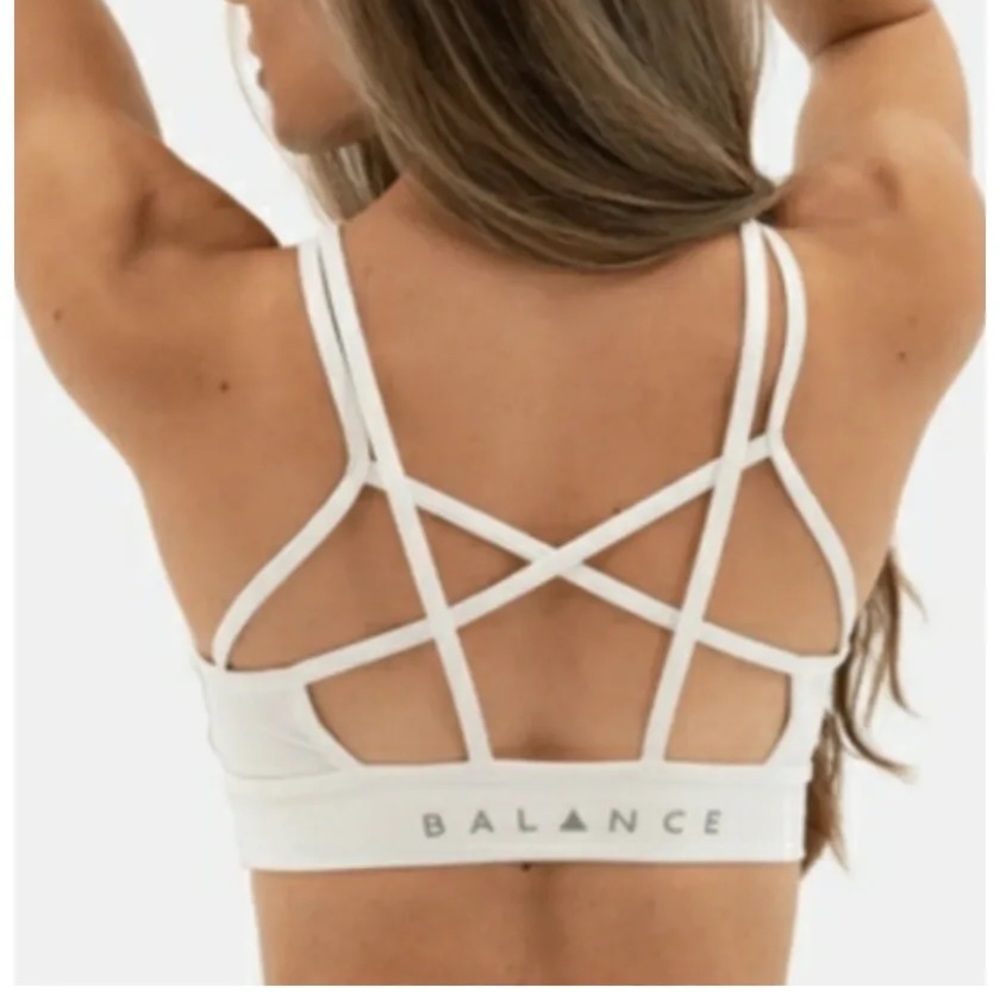 Balance Athletica Unity Bra in light blue